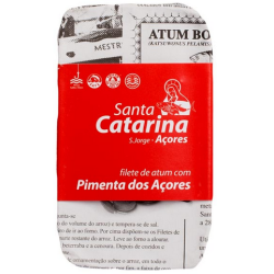 Thunfischfilet in Olivenöl mit Peperoni