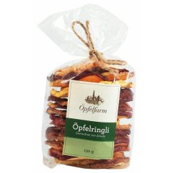 Öpfelringli getrocknet mit Schale