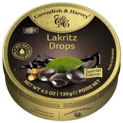 Lakritz Drops gefüllt