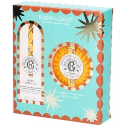 Roger & Gallet Geschenkset mit wohltuendem Parfümwasser 'Bois d?Orange? + Seife im Sonderangebot