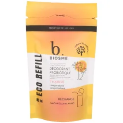 Biosme Deodorant probiotisch Tropical Nachfüllpackung Btl 80 ml