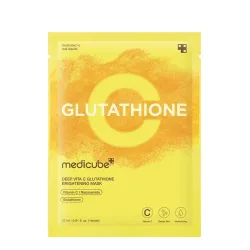 Medicube - Deep Vita C Glutathione Brightening Mask, 1 Stück