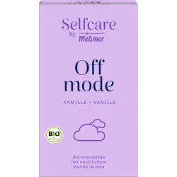 Messmer Bio Off mode Kräutertee mit Vanille-Aroma (16 Beutel)