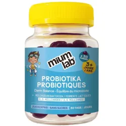 miumLAB Kids Gummies Probiotika (30 Stk)
