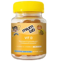 miumLAB Kids Gummies Vitamin D (30 Stk)