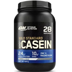 Optimum Nutrition Gold Standard 100% Casein, Cookie & Cream (924g)