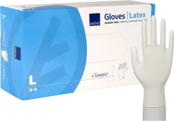 ABENA, Abena Latexhandschuhe Classic L Box 100 Stk