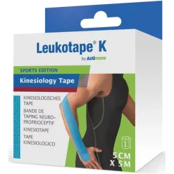 Actimove Leukotape K hellblau, 5cmx5m (1 Stk)