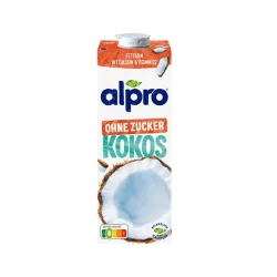 alpro Kokosnussdrink ohne Zucker (8x1 Liter)