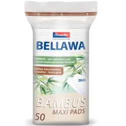 BELLAWA Abschminkpads Bambus Maxi (50 Stk)