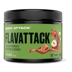 Body Attack FLAVATTACK Geschmackspulver, Hazelnut (250g)