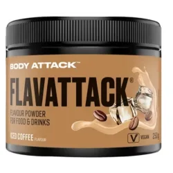 Body Attack FLAVATTACK Geschmackspulver, Iced Coffee (250g)