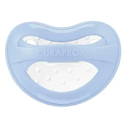 Curaprox Nuggi, Grösse 1, blau, ab 2.5 Jahre (1 Stk)