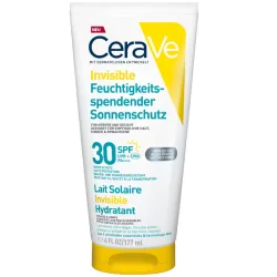 CeraVe - Invisible Feuchtigkeitsspendender Sonnenschutz LSF 30, 177 ml