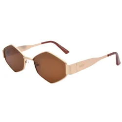 Cerjo Sonnenbrille Grove, gold/hellbraun (1 Stk)