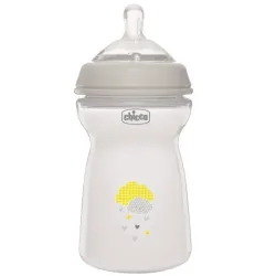 Chicco - Fläschchen, 6 Monate, Weiss