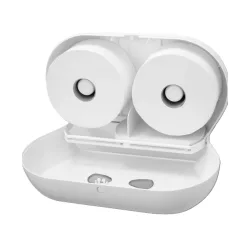 CLEAR+ by CWS Toilettenpapier Mini Jumbo-Rollen, 2-lagig (12 Stk)