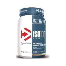 Dymatize ISO 100 Whey Proteinpulver, Chocolate-Coconut (932g)