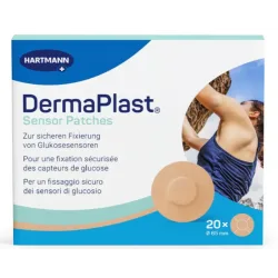 DermaPlast Sensor Patch beige, Durchmesser 29mm (20 Stk)