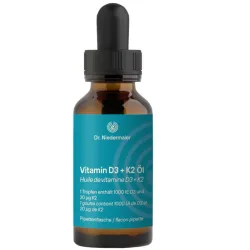 Dr. Niedermaier Vitamin D3 + K2 Öl Glasfl 50 ml