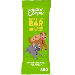 Edgard & Cooper keep it up Riegel Lamm & Truthahn, Snacks für Hunde (30g)