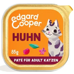 Edgard & Cooper Paté Adult Katzen, Huhn mit Cranberrys (16x85g)