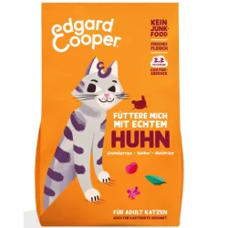 Edgard & Cooper Trockenfutter Adult Katzen, Huhn mit Cranberrys (325g)