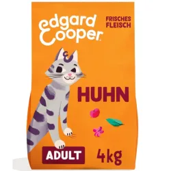 Edgard & Cooper Trockenfutter Adult Katzen, Huhn mit Cranberrys (4kg)