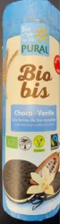 Pural Biobis Bio-Sandwich-Kekse mit Schoko-Vanille-Füllung, Mini