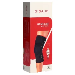 GIBAUD Kniebandage 3D mit Gelenk, Grösse 2, Umfang Kniescheibe 33-38cm (1 Stk)