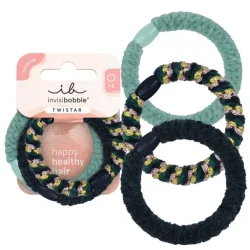 Invisibobble TWISTAR Blue Balance 3pc Haargummi 1 Stk