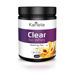 Kanela Clear Iso Whey Peach Ice Tea (400g)