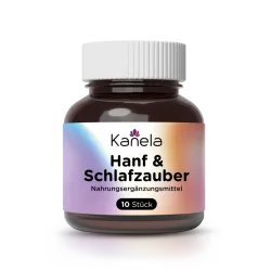 Kanela Hanf & Schlafzauber Kapseln (10 Stk)