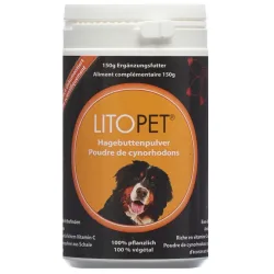 LitoPet Hagebuttenpulver für Hunde (150g)
