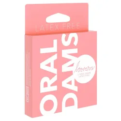 Loovara Oral Dams, latexfreie Lecktücher (3 Stk)