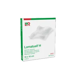 Lomatuell H Salbentüll 10x10cm Box 10 Stk