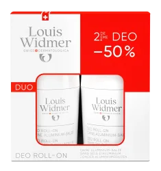 Louis Widmer Deo-Duo Roll-on ohne Aluminiumsalze parfumiert 2 x 50 ml