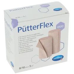 PütterFlex Duo elastische Binde, 8/10cmx5m (2 Stk)