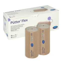 PütterFlex elastische Binde, 10cmx5m (10 Stk)