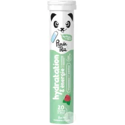 Panda Tea Hydratation Brausetabletten Himbeere und Minze (20 Stk)
