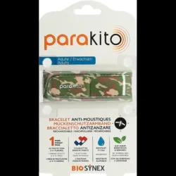 parakito Mückenarmband für Erwachsene, Tarnung (1 Stk)