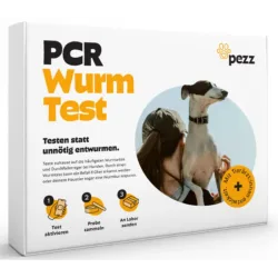 pezz PCR Wurmtest für Hunde und Katzen (1 Stk)