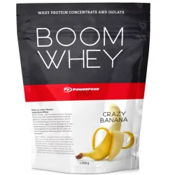 PowerFood Boom Whey Crazy Banana (500g)
