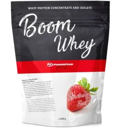 PowerFood Boom Whey Strawberry Fruit (500g)