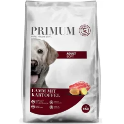 PRIMUM Soft Adult Lamm mit Kartoffel, Trockenfutter für Hunde (5kg)