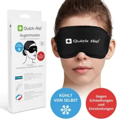 Quick Aid Augenmaske für Wärme- und Kältetherapie, Einheitsgröße