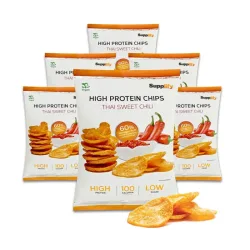 Supplify High Protein Chips Thai Sweet Chili (6x50g)