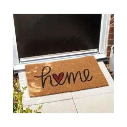 Samen Mauser Fussmatte Home Is Where the Heart Is, 45x75cm (1 Stk)