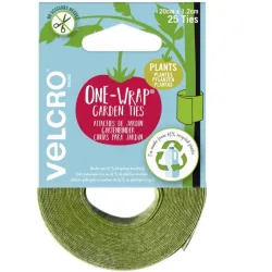 VELCRO® Universal Klettband zum Bündeln, für Pflanzen und Garten Haft- und Flauschteil (L x B) 20 cm x 1.2 cm Grün 25