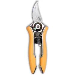 Samen Mauser Gartenschere LEYAT, Happy Line, gebogene Klinge, 15cm, orange (1 Stk)